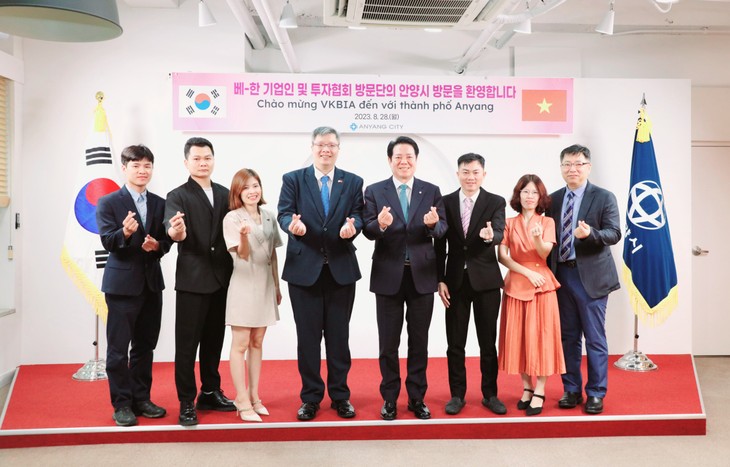 Hiệp hội VKBIA tăng cường kết nối với các tỉnh, thành và các doanh nghiệp Hàn Quốc - ảnh 1