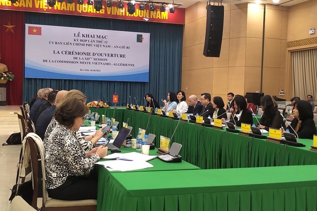 Khai mạc kỳ họp thứ 12 Ủy ban liên Chính phủ Việt Nam – Algeria - ảnh 1