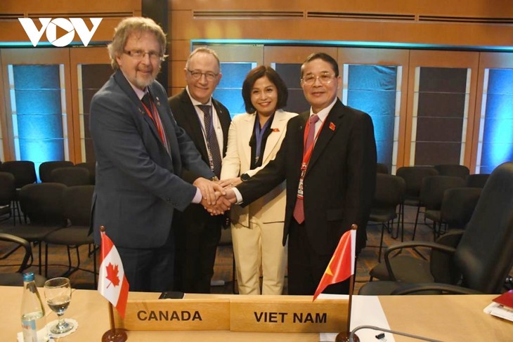 Phát huy hiệu quả kênh hợp tác Nghị viện Việt Nam-Canada - ảnh 1