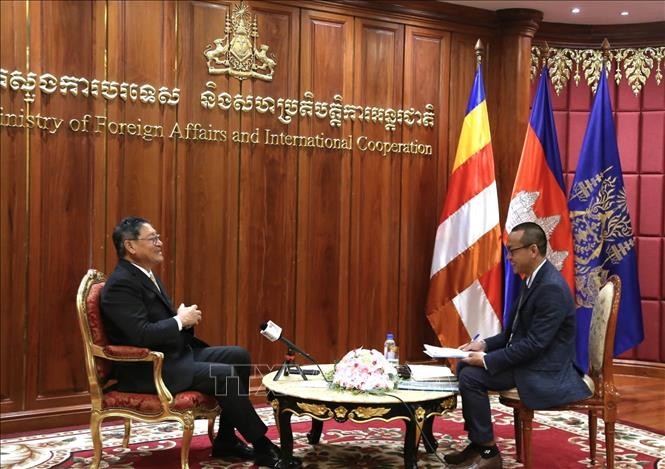 Tiếp tục tăng cường và mở rộng hơn nữa quan hệ hữu nghị truyền thống Việt Nam - Campuchia - ảnh 1