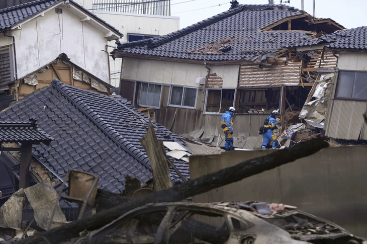 Điện thăm hỏi về vụ động đất tại Nhật Bản - ảnh 1