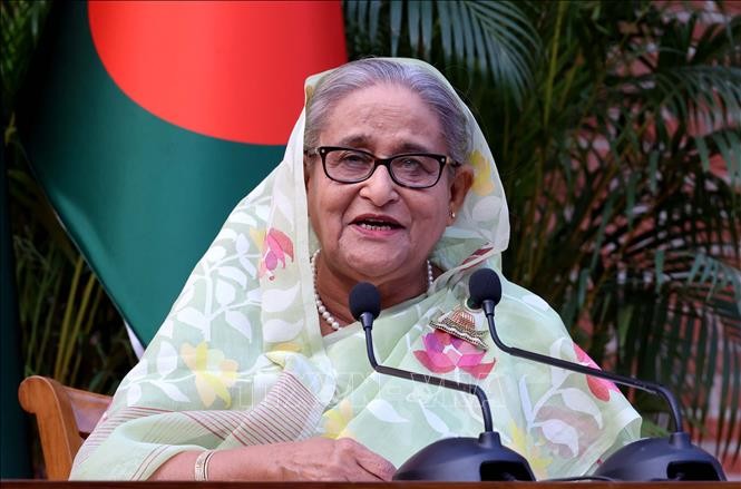 Điện mừng Thủ tướng nước Cộng hòa Nhân dân Bangladesh - ảnh 1