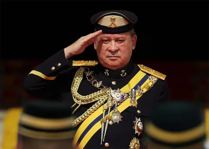 Điện mừng Quốc vương Malaysia - ảnh 1