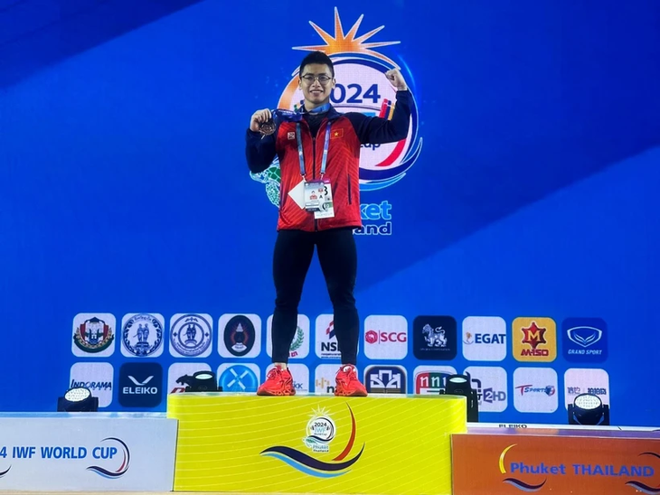 Đô cử Trịnh Văn Vinh giành tấm vé thứ 6 dự Olympic cho Thể thao Việt Nam - ảnh 1