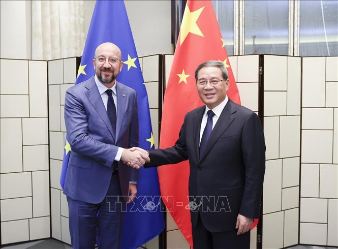 EU, China agree on strengthened cooperation  - ảnh 1