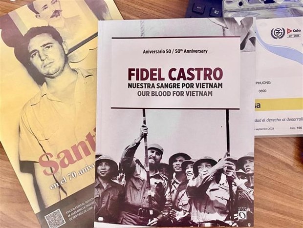 Book on Fidel Castro’s visit to Vietnam launched in Cuba - ảnh 1