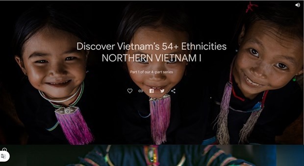 Vietnam's 54 ethnic groups showcased on Google digital platform - ảnh 1