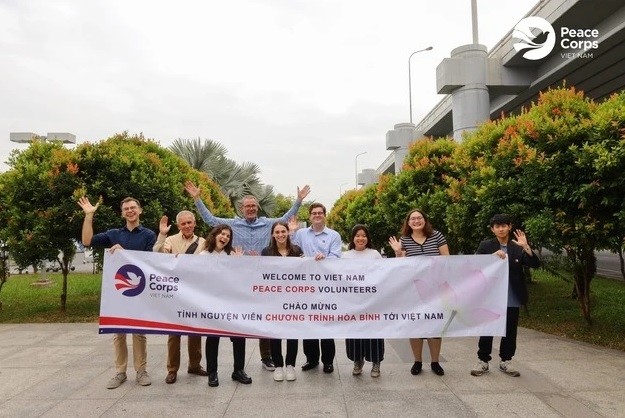 Second Peace Corps volunteer group arrive in Vietnam - ảnh 1