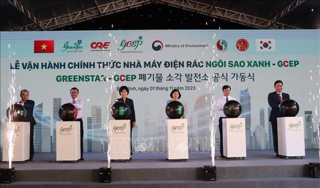 First waste-to-energy plant inaugurated in northern Vietnam - ảnh 1