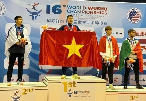 Vietnam finish second at HYX 16th World Wushu Championships - ảnh 1