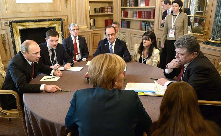 Лидеры Франции, Германии, России и Украины договорились встретиться в октябре - ảnh 1