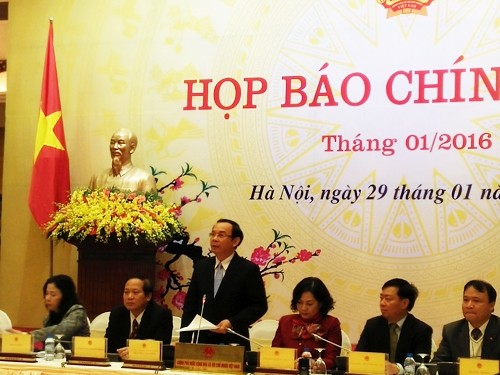Состоялась первая в 2016 году очередная пресс-конференция вьетнамского правительства - ảnh 1
