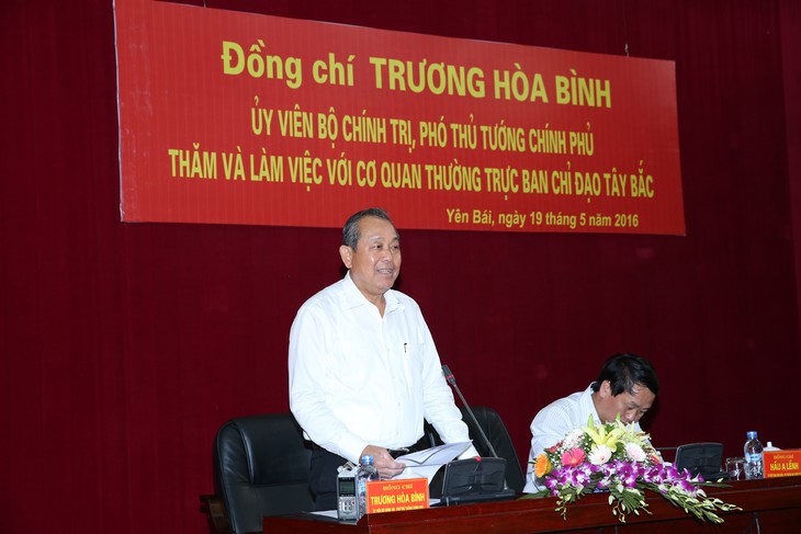 Чыонг Хоа Бинь провёл рабочую встречу с Комитетом по делам северо-западного региона - ảnh 1