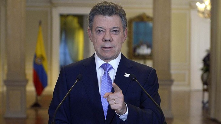 Президент Колумбии посвятил свою Нобелевскую премию мира пострадавшим от вооружённого конфликта - ảnh 1