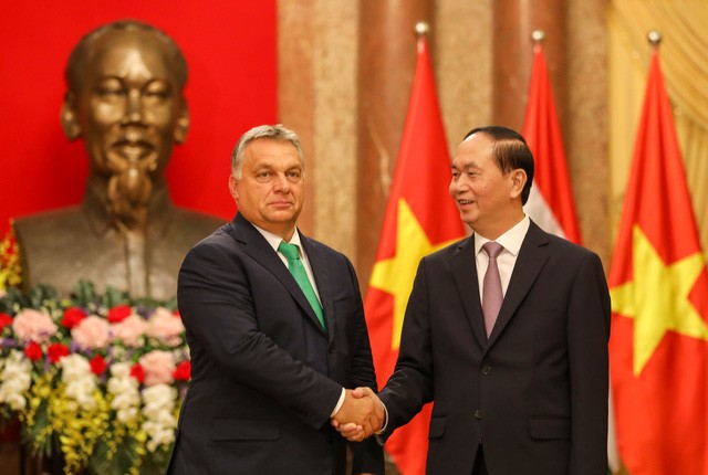 Президент Вьетнама Чан Дай Куанг принял премьера Венгрии Виктора Орбана - ảnh 1