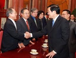 ประธานแห่งรัฐเวียดนามให้การต้อนรับคณะผู้แทนของสมาคมชาวสาธารณรัฐเกาหลีที่รักเวียดนาม - ảnh 1