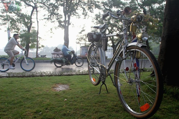 การสะสมจักรยานโบราณของชาวฮานอย - ảnh 7