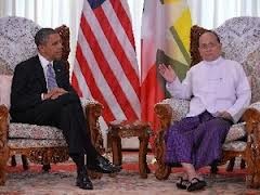 ประธานาธิบดีสหรัฐเสร็จสิ้นการเยือนพม่า	 - ảnh 1