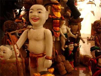 การเชิดหุ่นกระบอกน้ำ-ศิลปะพื้นเมืองของเวียดนาม - ảnh 1