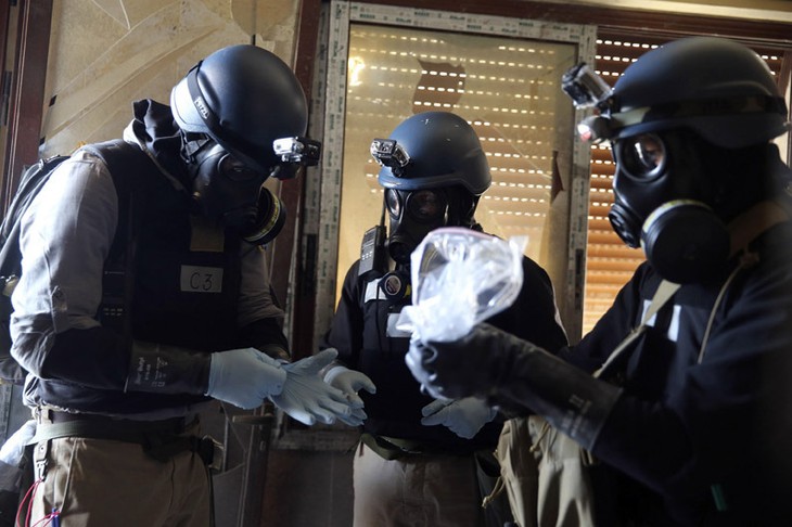 องค์การห้ามอาวุธเคมีจะเริ่มปฏิบัติหน้าที่ในซีเรียตั้งแต่วันที่๗ตุลาคม   - ảnh 1