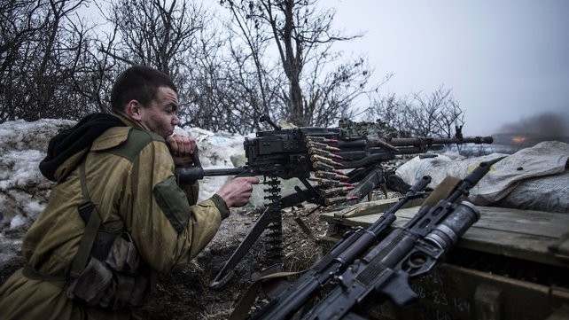 สถานการณ์การปะทะในเขตเดบาล์ตเซโว ประเทศยูเครน - ảnh 1