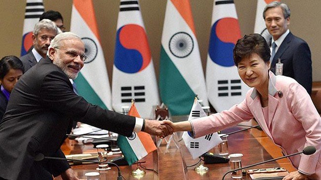 สาธารณรัฐเกาหลีและอินเดียยกระดับความสัมพันธ์ขึ้นเป็นหุ้นส่วนยุทธศาสตร์พิเศษ - ảnh 1