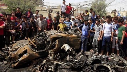 มีผู้เสียชีวิตเกือบ๖๐คนจากเหตุระเบิด๒ครั้งในอิรัก - ảnh 1