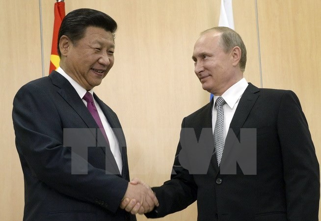 จีนและรัสเซียลงนามข้อตกลงความร่วมมือทวิภาคีหลายฉบับ - ảnh 1