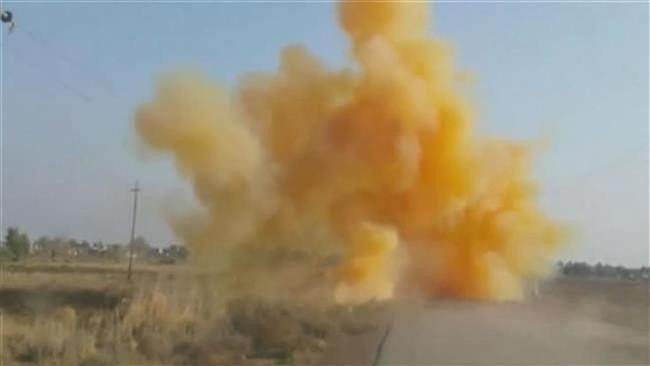 กลุ่มไอเอสทำการโจมตีด้วยอาวุธเคมีในอิรัก - ảnh 1