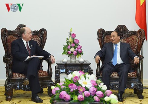 นายกรัฐมนตรีเวียดนามให้การต้อนรับคณะผู้แทนของสภาประกอบธุรกิจสหรัฐ-อาเซียน - ảnh 1