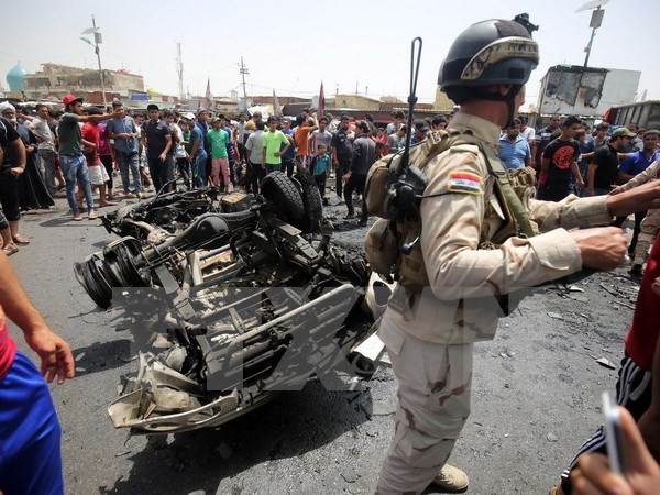 เกิดเหตุลอบวางระเบิด๒ครั้งในประเทศอิรัก - ảnh 1