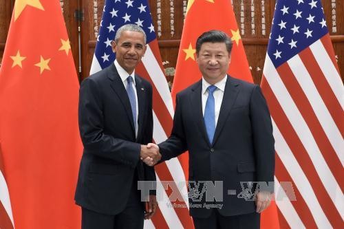 ประธานประเทศจีนเจรจากับประธานาธิบดีสหรัฐก่อนการประชุมสุดยอดจี๒๐ - ảnh 1