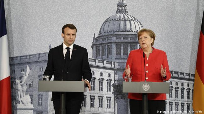 ผู้นำฝรั่งเศสและเยอรมนีหารือเกี่ยวกับอนาคตของสหภาพยุโรป - ảnh 1