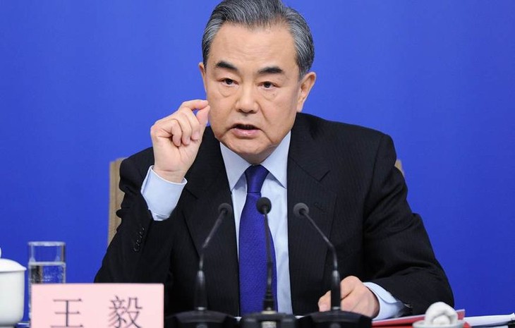 รัฐมนตรีต่างประเทศจีนคัดค้านคำตำหนิของรัฐมนตรีต่างประเทศสหรัฐ - ảnh 1