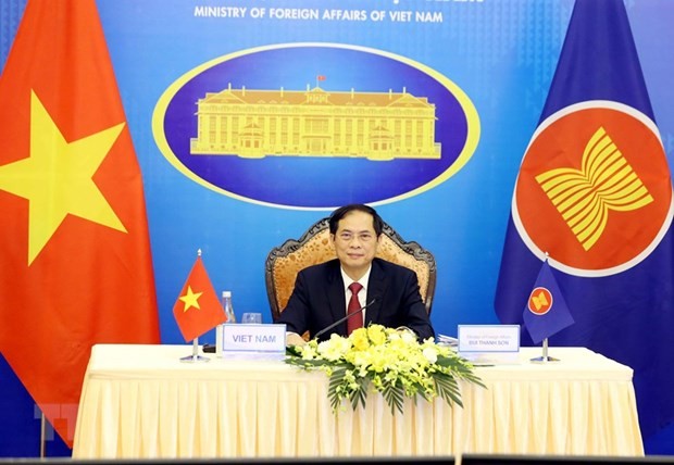 การประชุมรัฐมนตรีต่างประเทศอาเซียน-อียูบรรลุผลงานที่น่ายินดี - ảnh 1