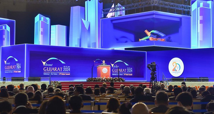 เวียดนามเข้าร่วมการประชุม Vibrant Gujarat Global Summit ครั้งที่ 10 ณ ประเทศอินเดีย - ảnh 1