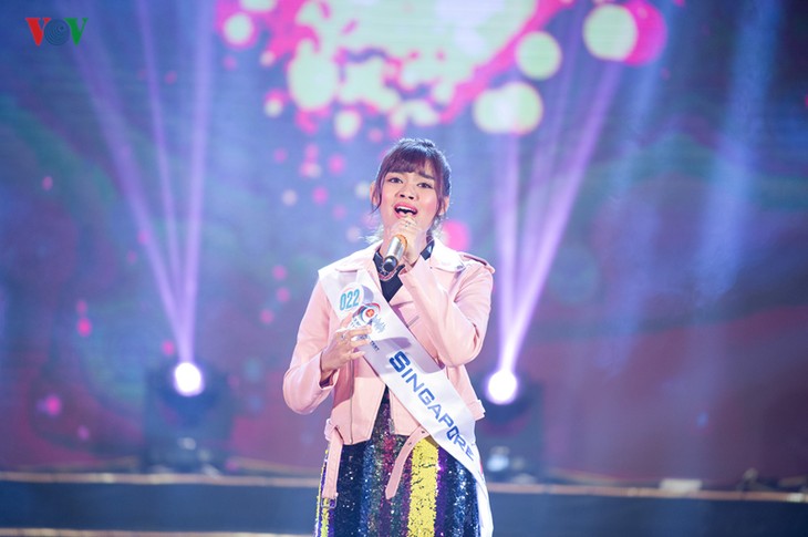 Toàn cảnh đêm bán kết đa sắc màu cuộc thi “Tiếng hát ASEAN+3” năm 2019 - ảnh 9