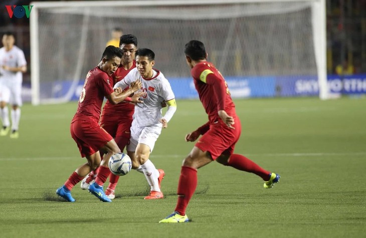 Thắng đậm Indonesia 3-0, U22 Việt Nam giành tấm Huy chương Vàng lịch sử - ảnh 3