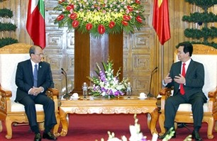 Myanmar President visits Vietnam - ảnh 1
