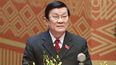 President Truong Tan Sang receives new JICA leader - ảnh 1