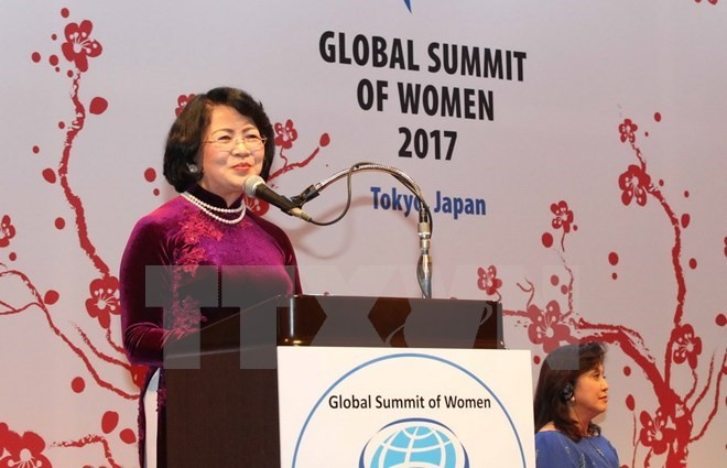 Vietnam active in Global Summit of Women in Tokyo  - ảnh 1