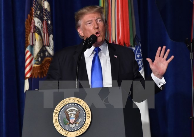 Trump's new Afghanistan strategy to focus on counter terrorism efforts - ảnh 1