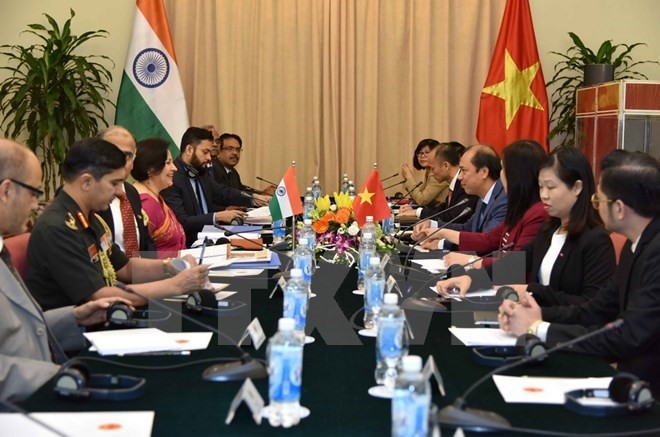 Vietnam, India hold 9th political consultation, 6th strategic dialogue - ảnh 1