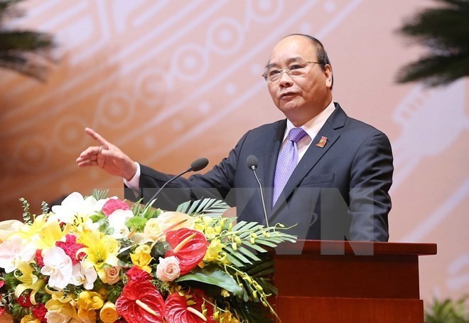 PM leaves Hanoi for Mekong-Lancang Cooperation Summit - ảnh 1