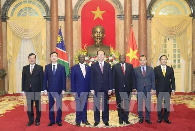 President welcomes new foreign ambassadors to Vietnam - ảnh 1