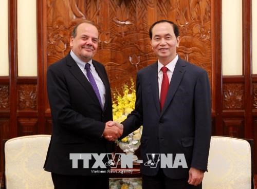Vietnamese leaders receive outgoing Chilean Ambassador - ảnh 1