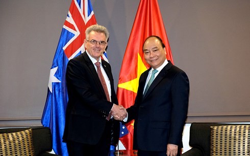 PM receives Australia-Vietnam Friendship Society President - ảnh 1