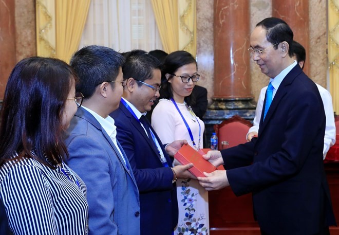 President highlights role of overseas Vietnamese scientists - ảnh 1