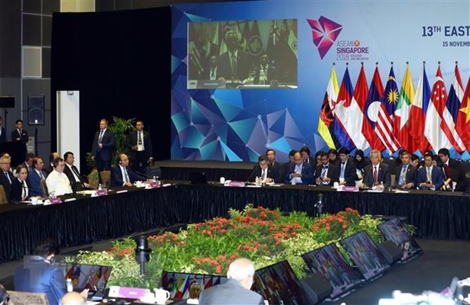 East Asia Summit approves five high-level declarations - ảnh 1