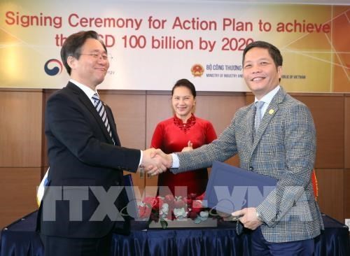 Vietnam, RoK to raise bilateral trade to 100 billion USD - ảnh 1
